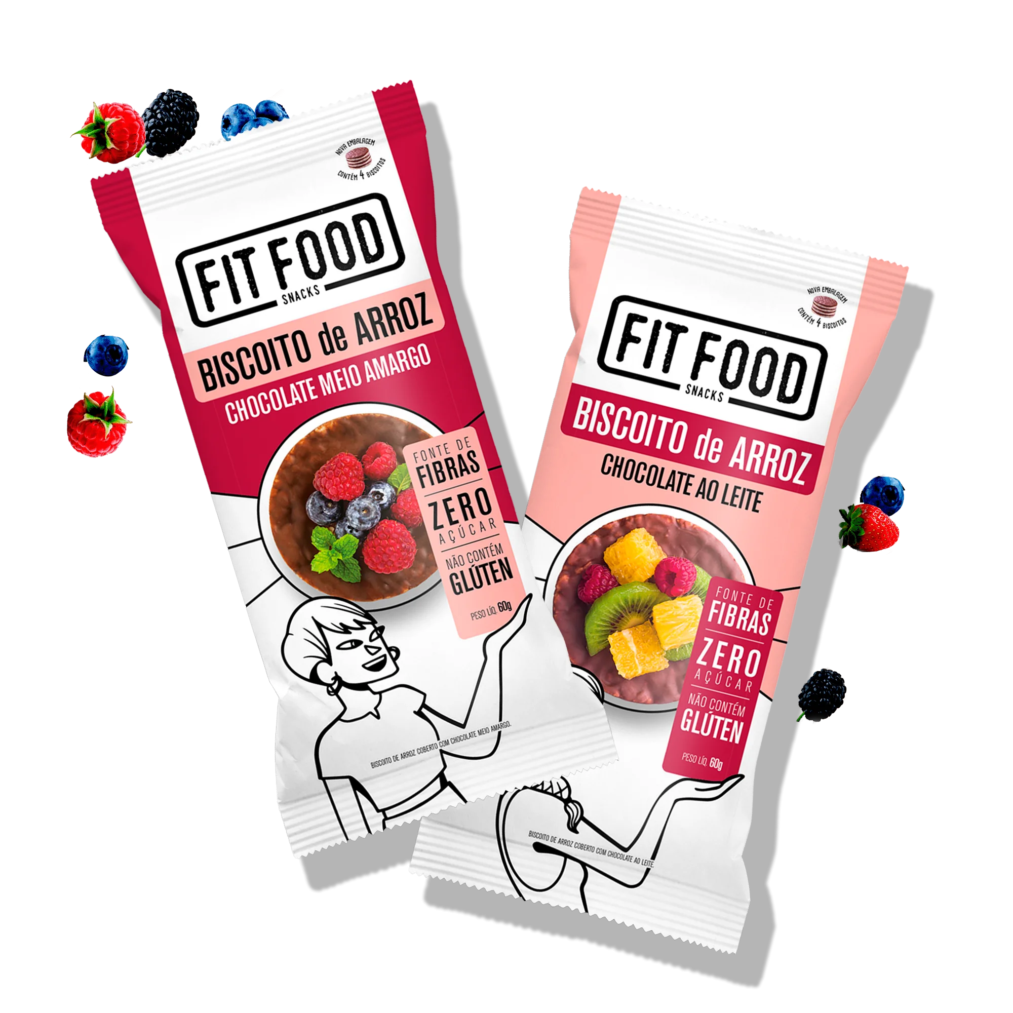 Embalagem de Snacks Doces